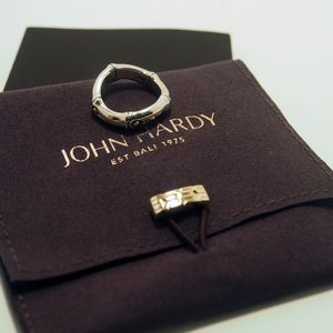 JOHN HARDY New Women Bamboo 925 Sterling BandRing